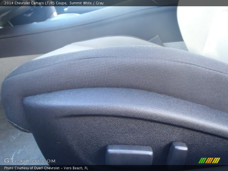 Summit White / Gray 2014 Chevrolet Camaro LT/RS Coupe