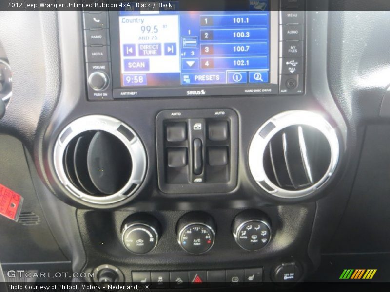 Black / Black 2012 Jeep Wrangler Unlimited Rubicon 4x4