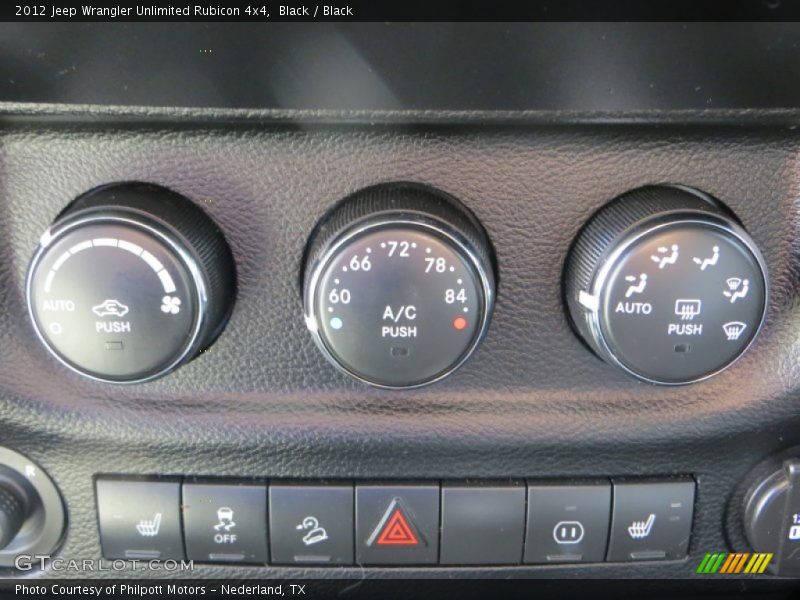 Black / Black 2012 Jeep Wrangler Unlimited Rubicon 4x4