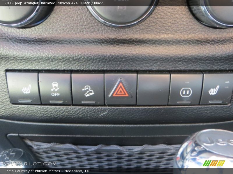 Black / Black 2012 Jeep Wrangler Unlimited Rubicon 4x4