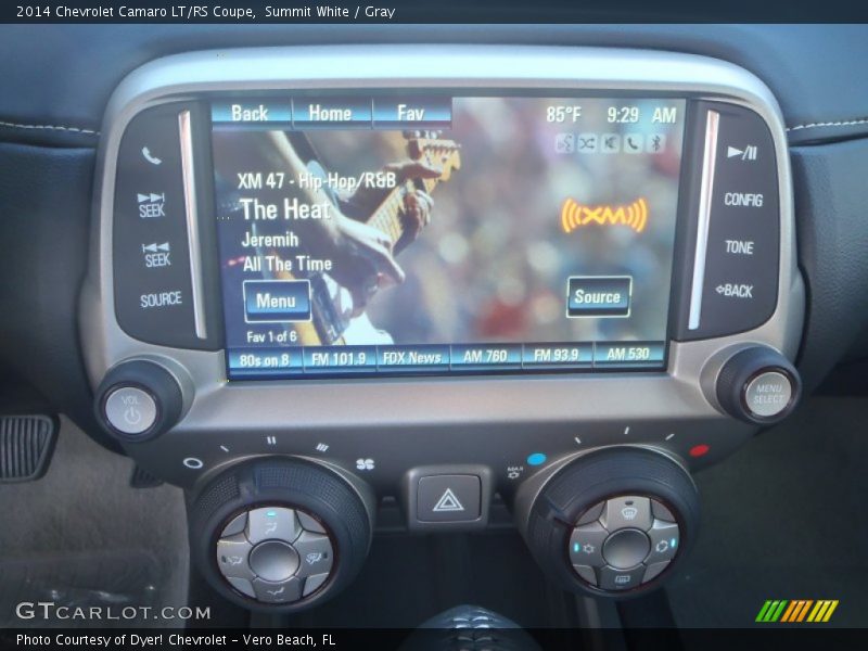 Controls of 2014 Camaro LT/RS Coupe