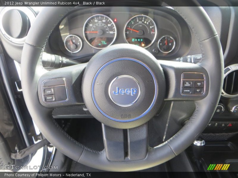 Black / Black 2012 Jeep Wrangler Unlimited Rubicon 4x4