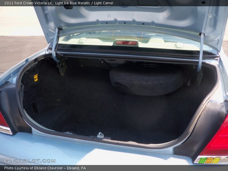Light Ice Blue Metallic / Light Camel 2011 Ford Crown Victoria LX