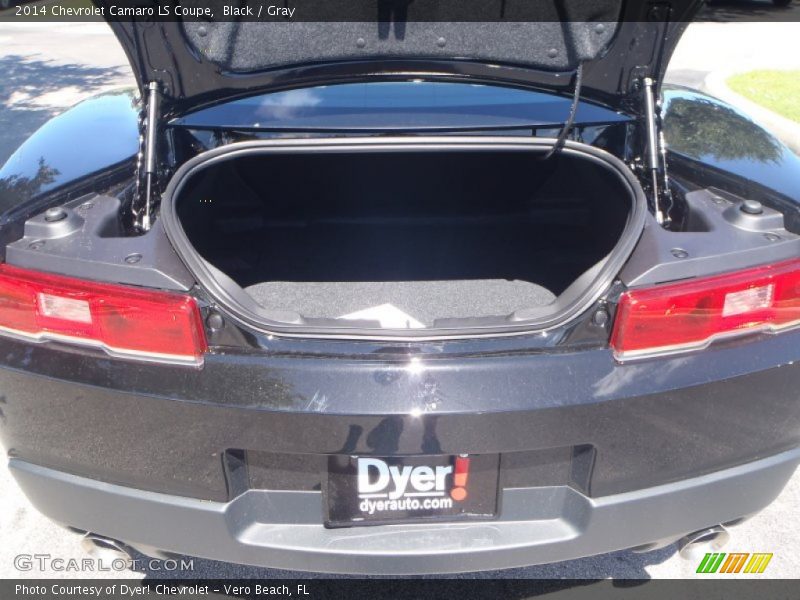 Black / Gray 2014 Chevrolet Camaro LS Coupe