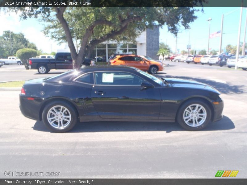 Black / Gray 2014 Chevrolet Camaro LS Coupe