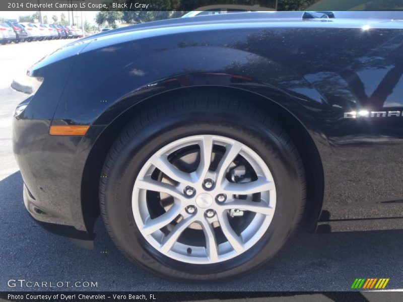 Black / Gray 2014 Chevrolet Camaro LS Coupe