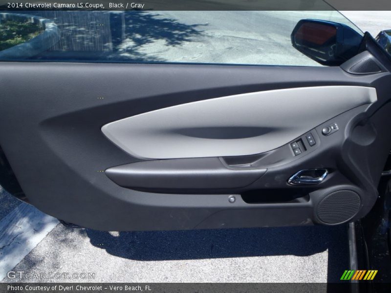Black / Gray 2014 Chevrolet Camaro LS Coupe