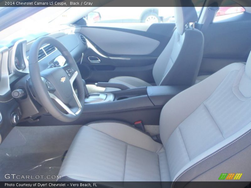 Black / Gray 2014 Chevrolet Camaro LS Coupe