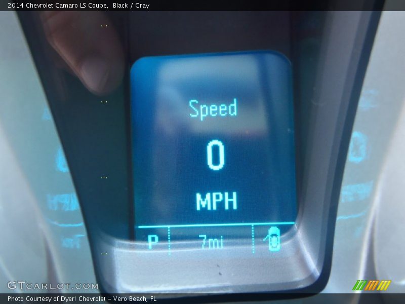 Black / Gray 2014 Chevrolet Camaro LS Coupe