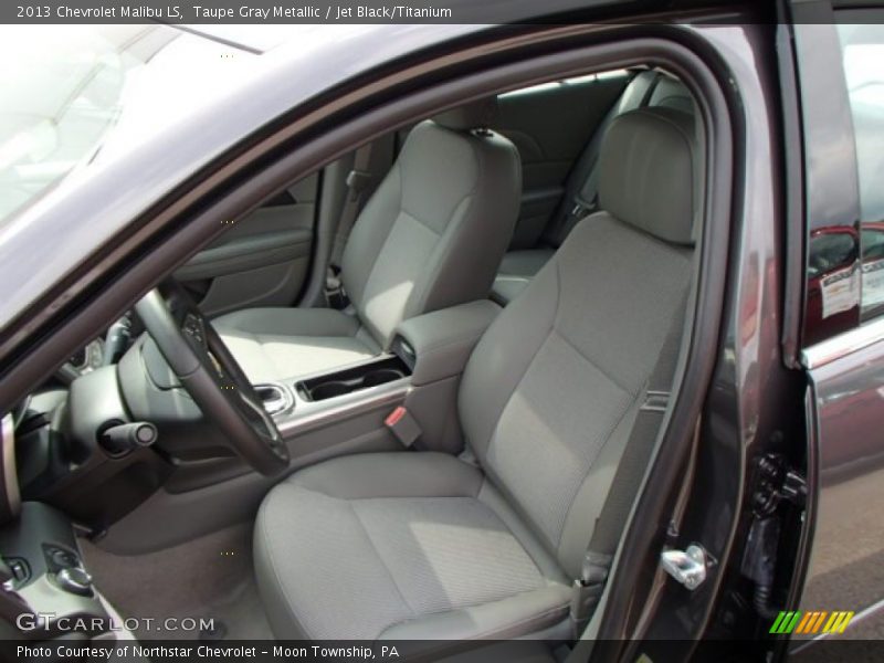 Taupe Gray Metallic / Jet Black/Titanium 2013 Chevrolet Malibu LS