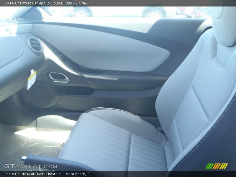 Black / Gray 2014 Chevrolet Camaro LS Coupe