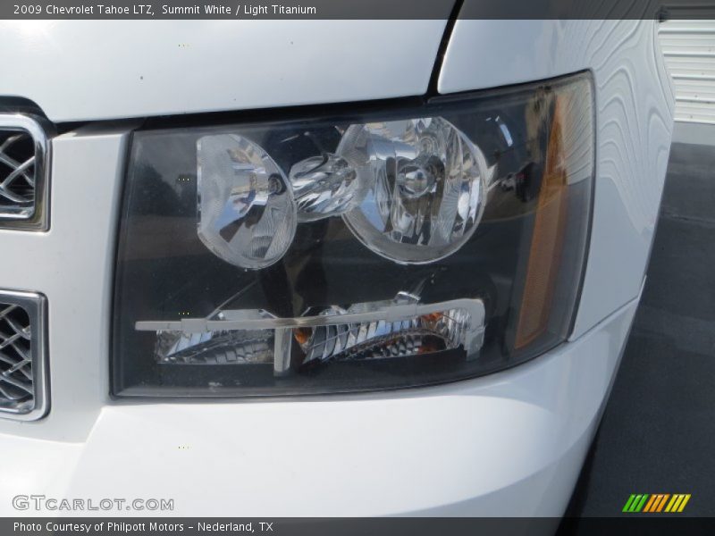 Summit White / Light Titanium 2009 Chevrolet Tahoe LTZ