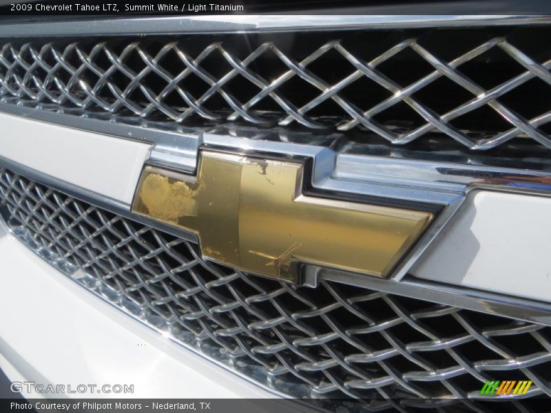 Summit White / Light Titanium 2009 Chevrolet Tahoe LTZ