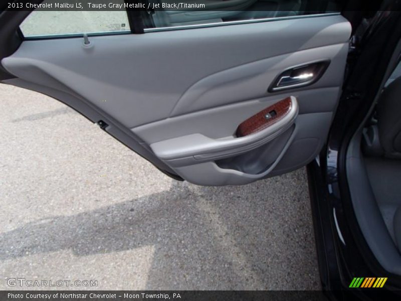 Taupe Gray Metallic / Jet Black/Titanium 2013 Chevrolet Malibu LS
