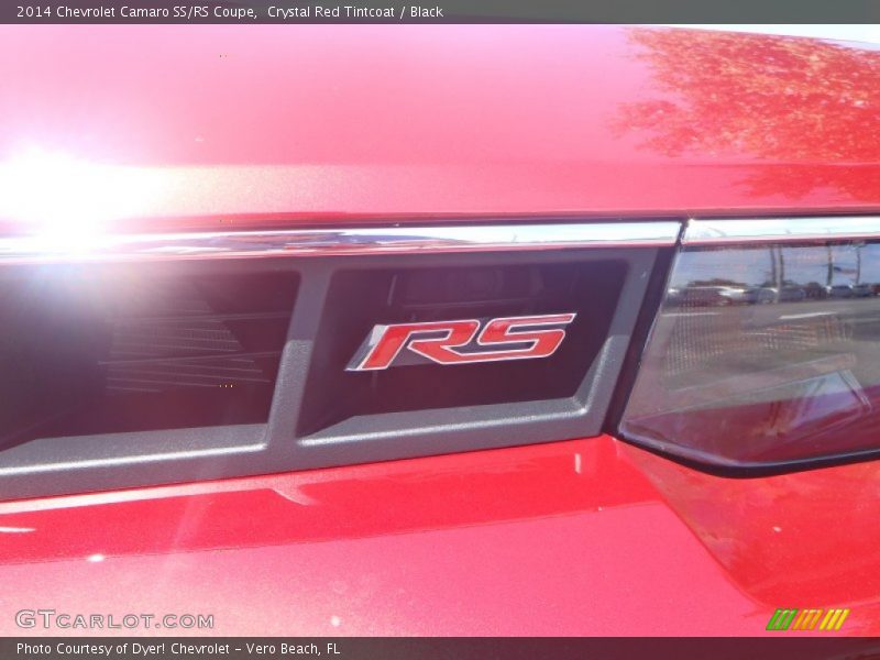 Crystal Red Tintcoat / Black 2014 Chevrolet Camaro SS/RS Coupe