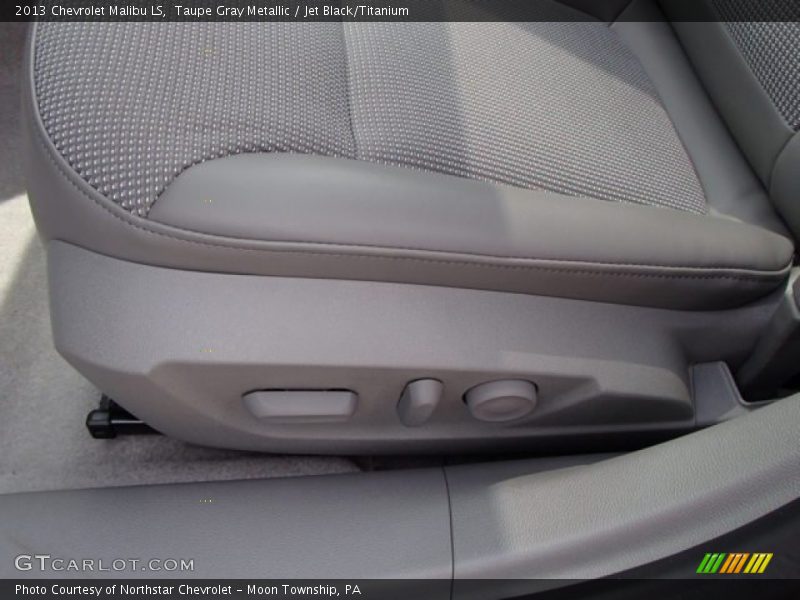 Taupe Gray Metallic / Jet Black/Titanium 2013 Chevrolet Malibu LS