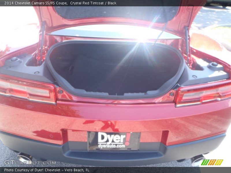 Crystal Red Tintcoat / Black 2014 Chevrolet Camaro SS/RS Coupe