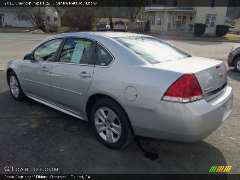 Silver Ice Metallic / Ebony 2011 Chevrolet Impala LS