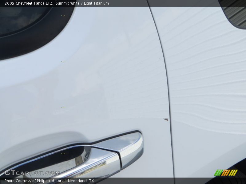 Summit White / Light Titanium 2009 Chevrolet Tahoe LTZ