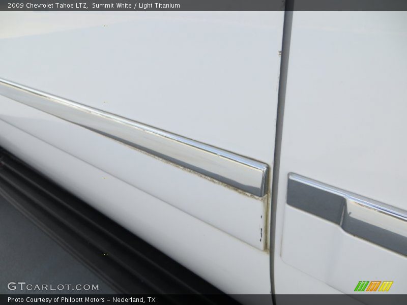 Summit White / Light Titanium 2009 Chevrolet Tahoe LTZ