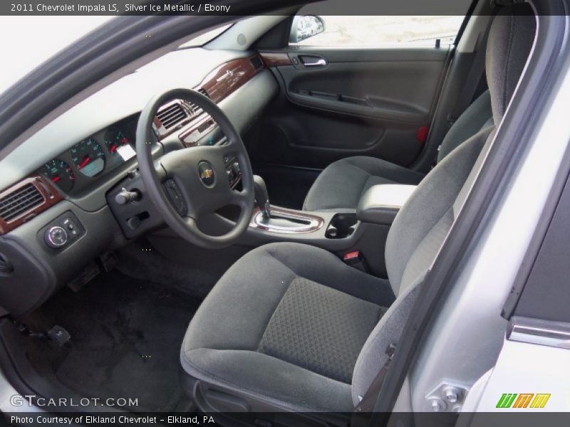 Silver Ice Metallic / Ebony 2011 Chevrolet Impala LS