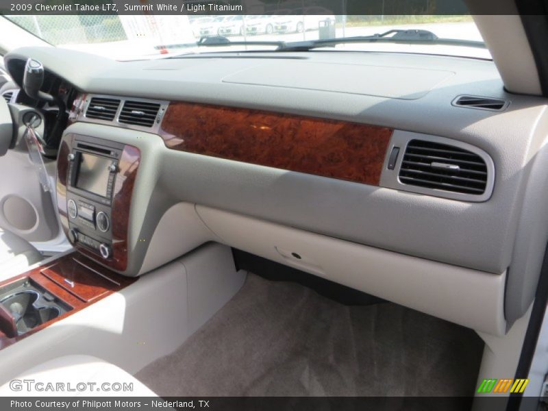 Summit White / Light Titanium 2009 Chevrolet Tahoe LTZ