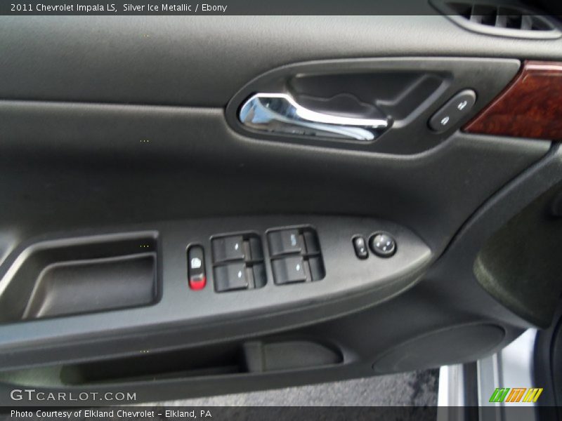 Silver Ice Metallic / Ebony 2011 Chevrolet Impala LS