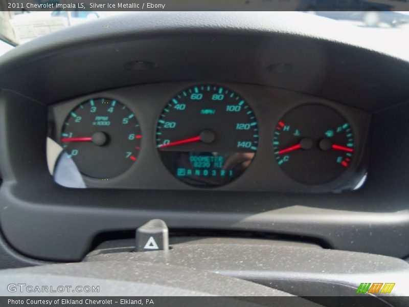 Silver Ice Metallic / Ebony 2011 Chevrolet Impala LS