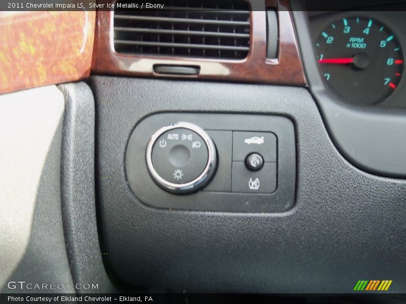 Silver Ice Metallic / Ebony 2011 Chevrolet Impala LS