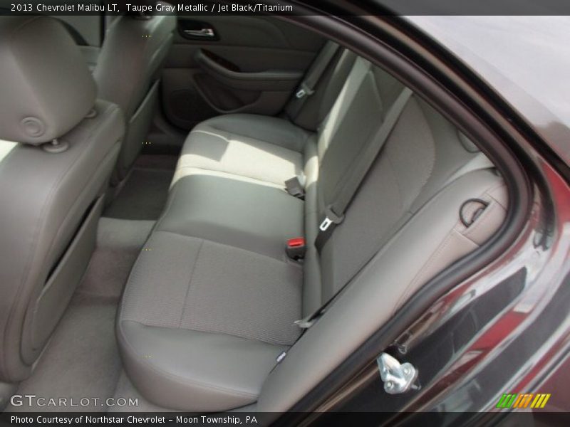 Taupe Gray Metallic / Jet Black/Titanium 2013 Chevrolet Malibu LT
