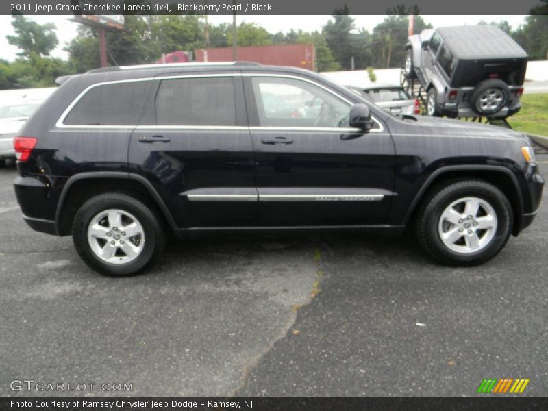 Blackberry Pearl / Black 2011 Jeep Grand Cherokee Laredo 4x4