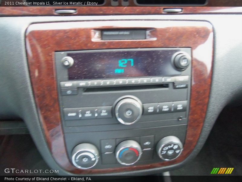 Silver Ice Metallic / Ebony 2011 Chevrolet Impala LS
