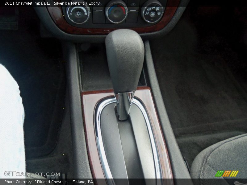 Silver Ice Metallic / Ebony 2011 Chevrolet Impala LS