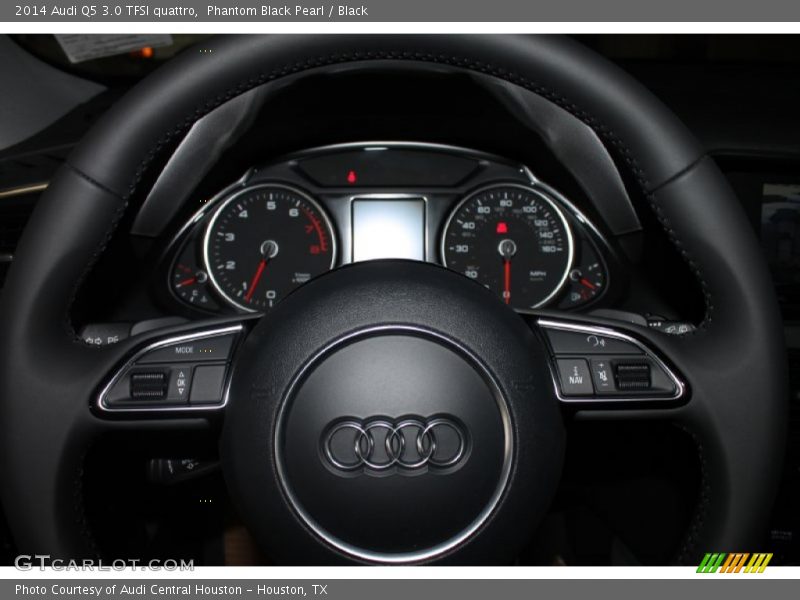 Phantom Black Pearl / Black 2014 Audi Q5 3.0 TFSI quattro