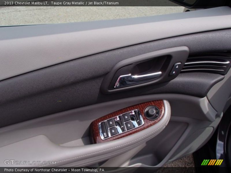 Taupe Gray Metallic / Jet Black/Titanium 2013 Chevrolet Malibu LT
