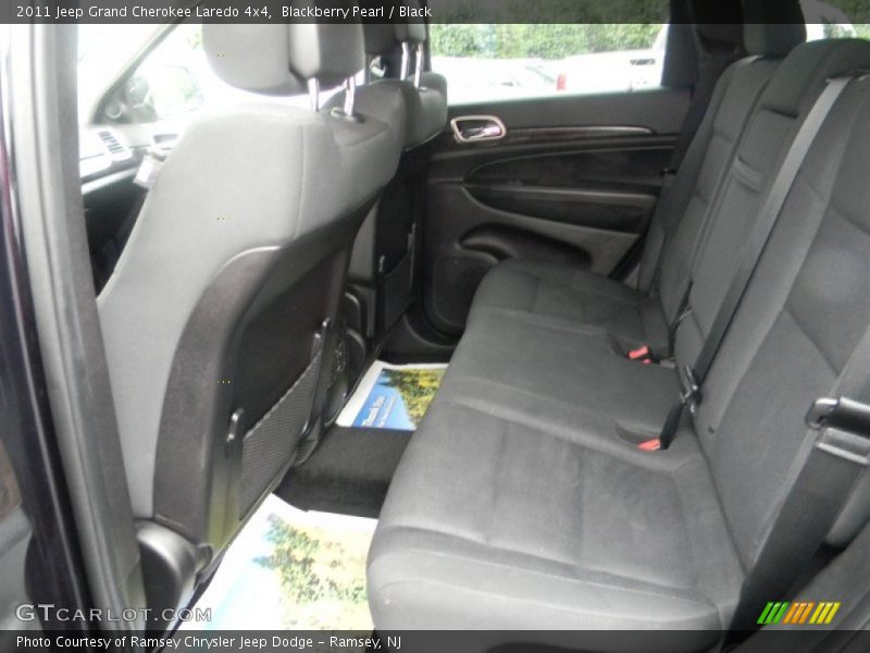 Blackberry Pearl / Black 2011 Jeep Grand Cherokee Laredo 4x4