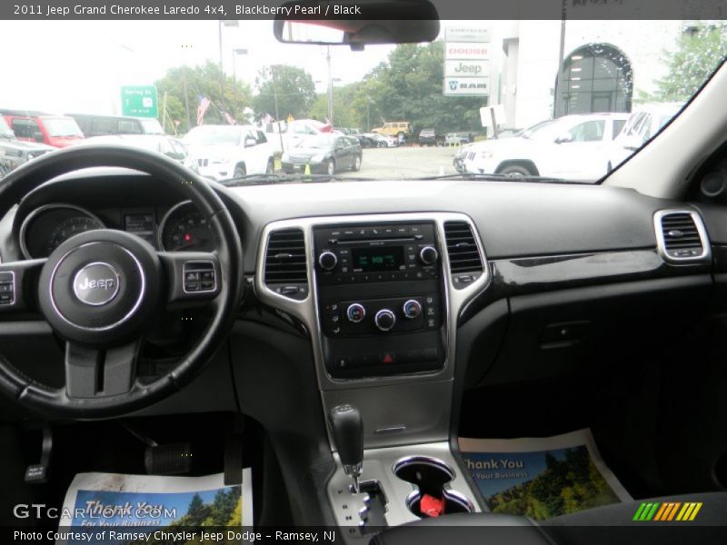 Blackberry Pearl / Black 2011 Jeep Grand Cherokee Laredo 4x4