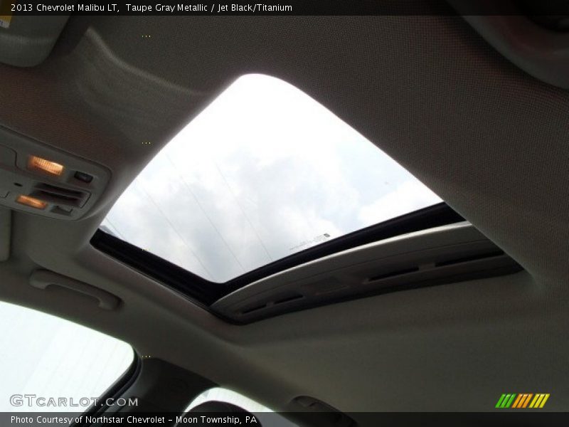 Taupe Gray Metallic / Jet Black/Titanium 2013 Chevrolet Malibu LT