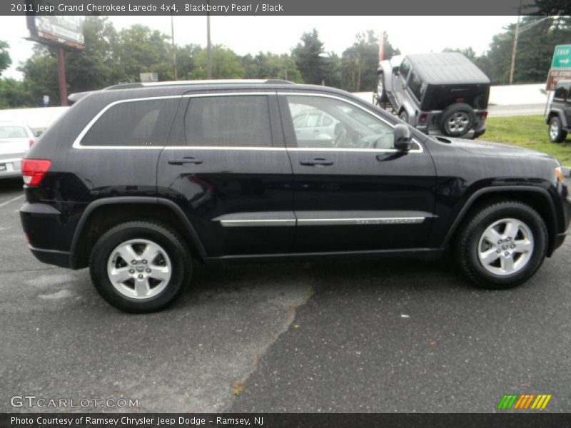Blackberry Pearl / Black 2011 Jeep Grand Cherokee Laredo 4x4