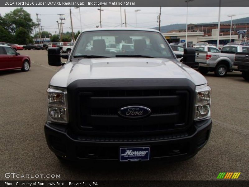 Ingot Silver Metallic / Steel 2014 Ford F250 Super Duty XL Regular Cab