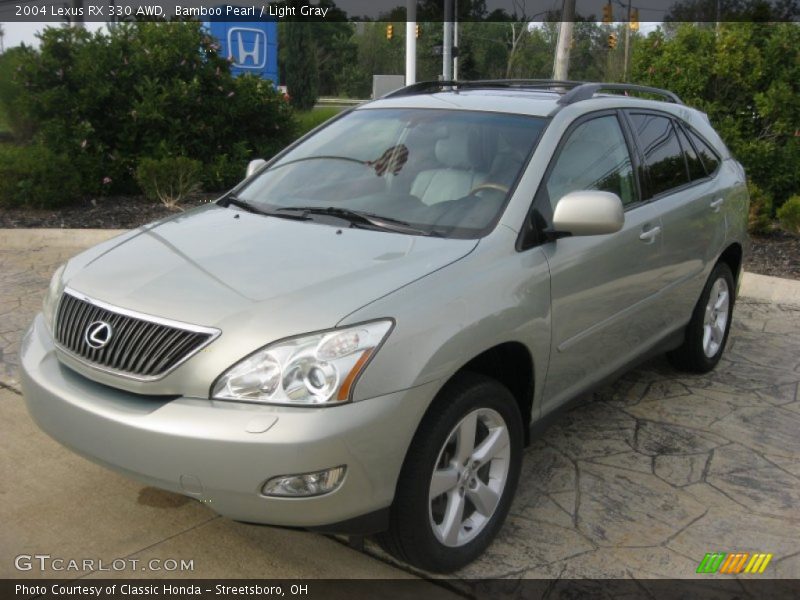 Bamboo Pearl / Light Gray 2004 Lexus RX 330 AWD