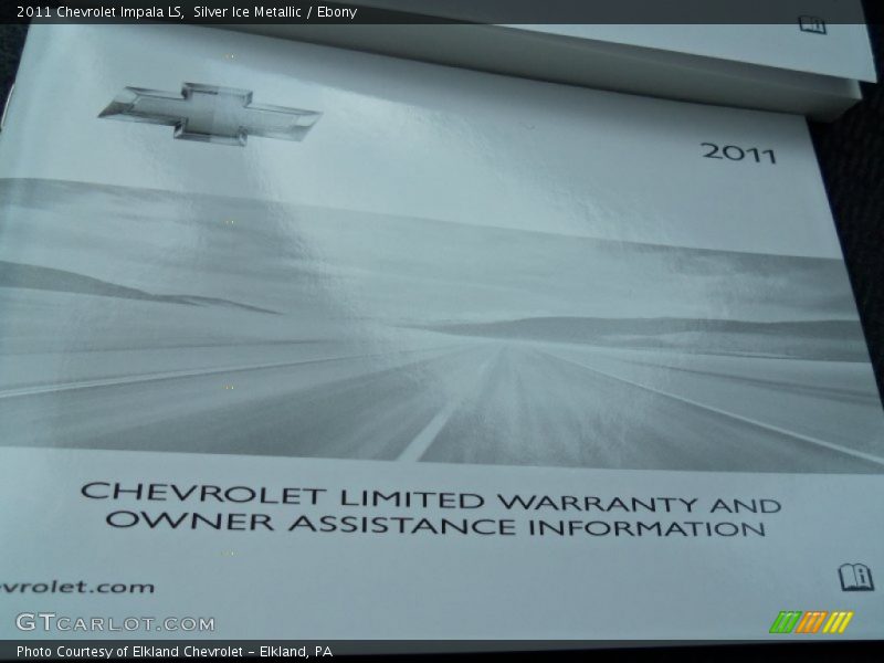 Silver Ice Metallic / Ebony 2011 Chevrolet Impala LS