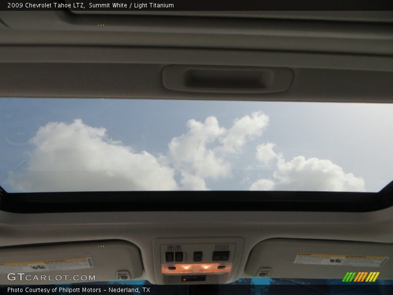 Summit White / Light Titanium 2009 Chevrolet Tahoe LTZ