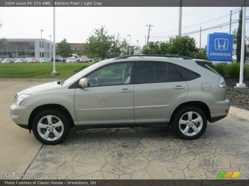 Bamboo Pearl / Light Gray 2004 Lexus RX 330 AWD