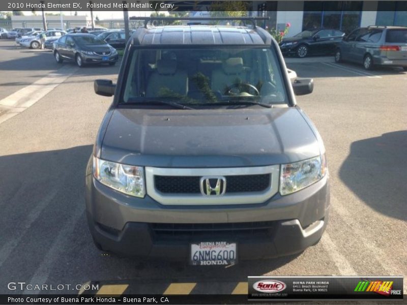 Polished Metal Metallic / Gray 2010 Honda Element EX