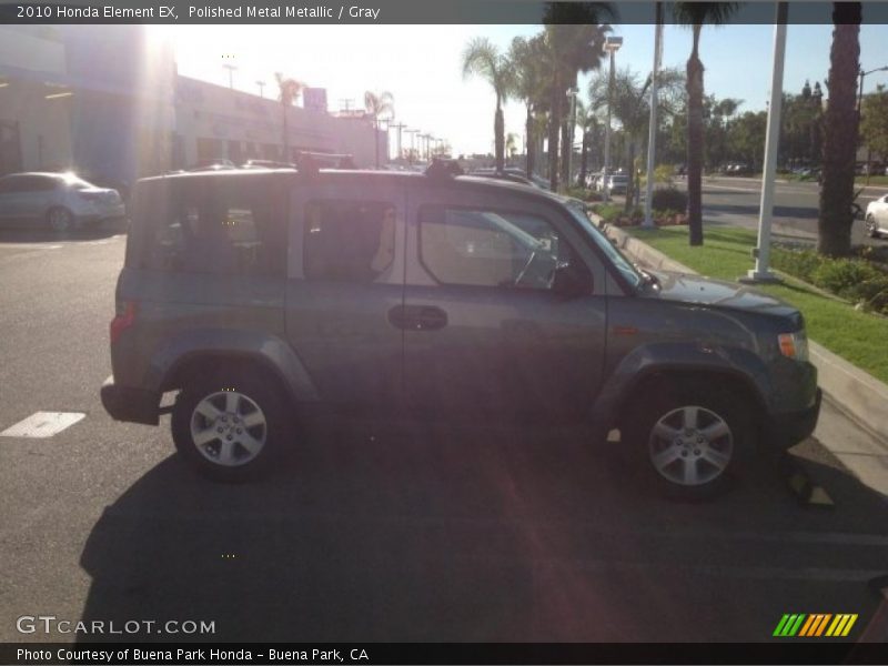 Polished Metal Metallic / Gray 2010 Honda Element EX