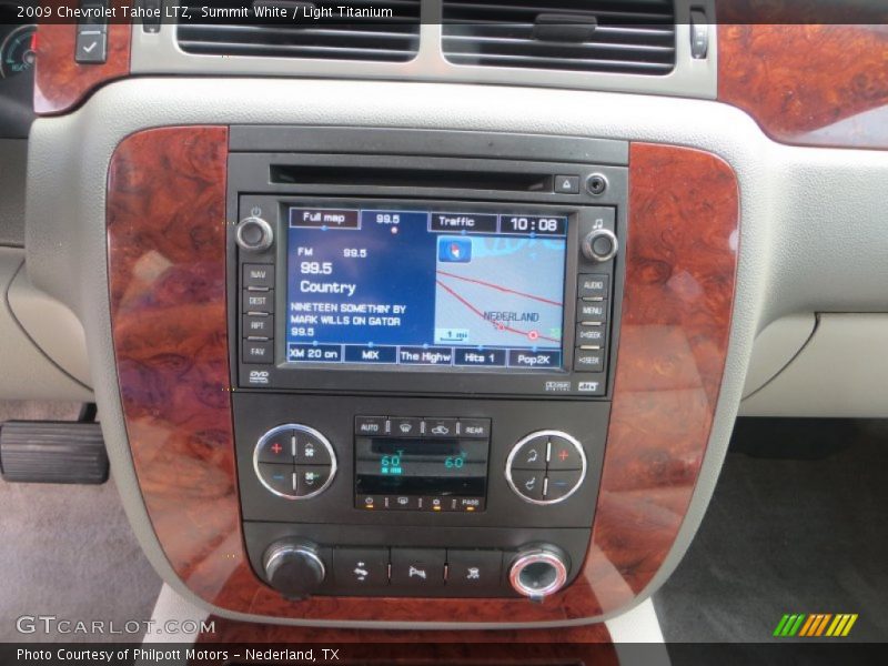 Summit White / Light Titanium 2009 Chevrolet Tahoe LTZ