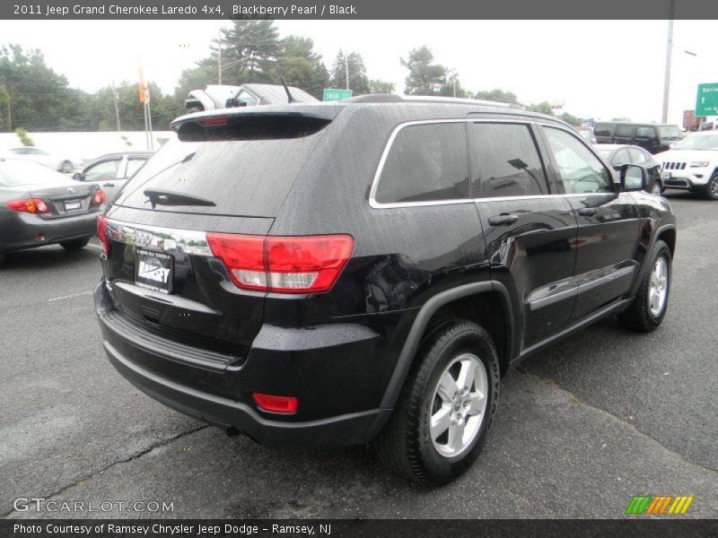 Blackberry Pearl / Black 2011 Jeep Grand Cherokee Laredo 4x4