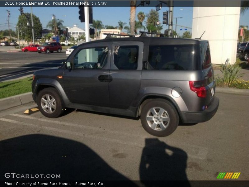 Polished Metal Metallic / Gray 2010 Honda Element EX