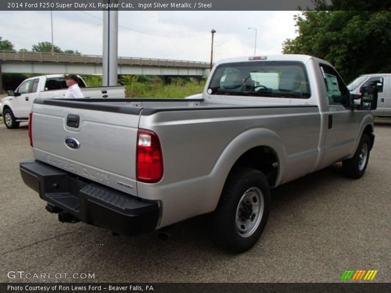 Ingot Silver Metallic / Steel 2014 Ford F250 Super Duty XL Regular Cab